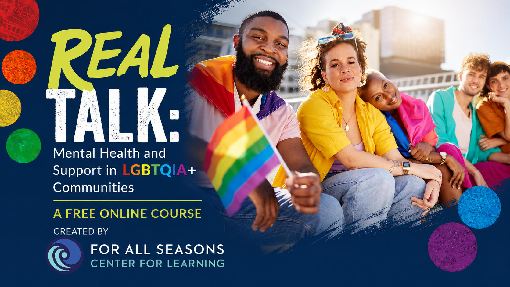 LGBTQIA Teachable Course - Cover Graphic